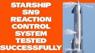 SpaceX Starship SN9 Reaction Control System RCS Tested Successful Slow Mo | HD 1080p.