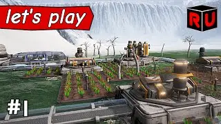 Winter starvation! | Let's play Aven Colony: Tenari Glacier sandbox ep 1 (beta)