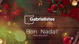 Bon Nadal y feli&ccedil; any 2022!