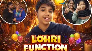 Lohri function with family 😁😁 #vlog #lohri #family #viral 