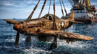 Salvaging and Restoring WWII P-51 Mustang Lost Beneath the Sea