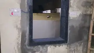 Window photo frame work with granite 
