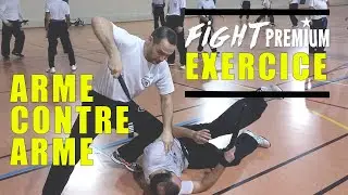 Défenses arme contre arme (couteau/bâton) : Fight Premium & Krav Maga Coaching