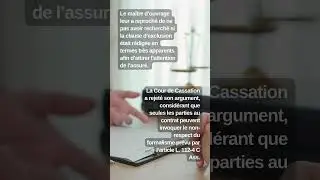 Caract&egrave;res tr&egrave;s apparents de la clause d'assurance