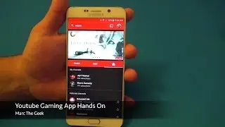 Youtube Gaming App Hands On