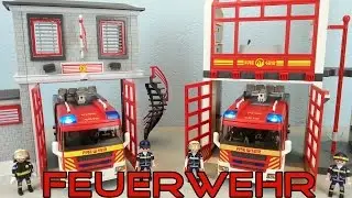 Playmobil Feuerwehrstation Vergleich seratus1 unboxing