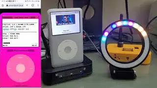 iPod Smart Dock + LED ring spectrum display #ipod #dock #bluetooth #wifi #apple #smart