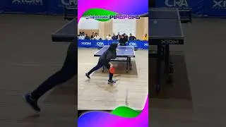 TOPSPIN FOREHAND WITH SMASH #탁구 #卓球 #乒乓球 #pingpong #tabletennis #sports #shorts