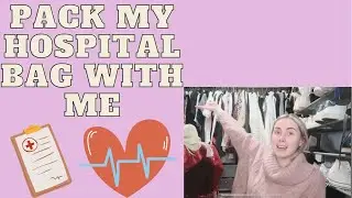 Pack my overnight hospital bag with me! Day before my feeding tube surgery! Gastroparesis days ✨