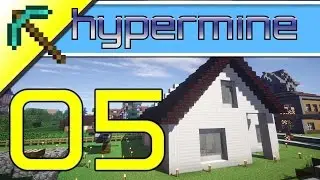 Hypermine : Minecraft : Let's Build a Spawn House Pt. 2