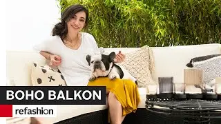 Boho-Balkon einrichten für ein Instashooting | OTTO
