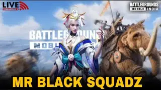 🛑LIVE BGMI TELUGU | UPDATE 3.5 IS HERE | MR BLACK SQUADZ IS LIVE ❣️☺️