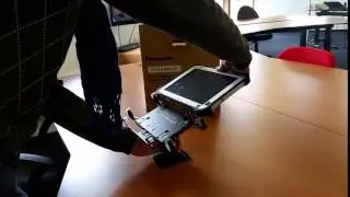 Gripzo - securing a Panasonic Toughpad