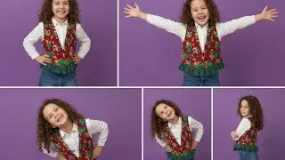 🌸Special for Little Princesses: Sewing a Flannel Vest with Ruffle Details / DIY
