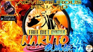 Adventurous Ninja 3D Walkthrough Gameplay | 2 Free Gift Codes - Naruto Idle RPG (Android/ApK)