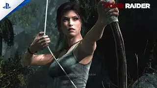 PS5 Tomb Raider: Lara Reunites With The Endurance Crew (No Commentary)