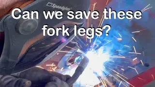 Suzuki A100 Front Fork Repair.