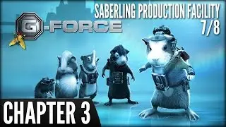 G-Force (PS3) -  Chapter 3: Saberling Production Facility (7/8)