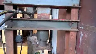 самодельный гидро пресс.