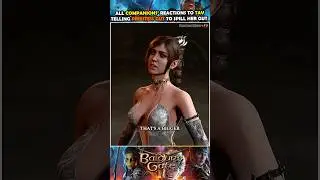 Companion reactions if Tav threatens Priestess Gut in Baldur's Gate 3