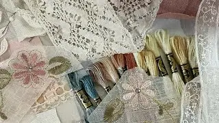Part 1 Down the garden path / wave of pastel #roxycreations #roxysjournalofstitchery