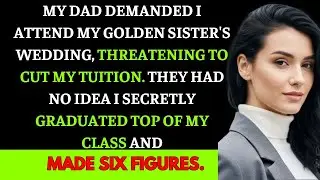 My Dad Demanded I Attend My Golden Sister's Wedding, Threatening to Cut Tuition if I Didn't Obey