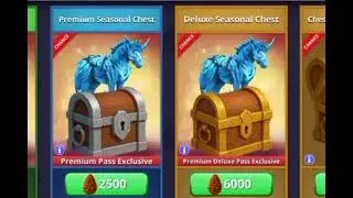 Opening club chest and showing the new update❤