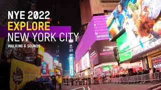 Explore New York City TIMES SQUARE NYE 31 December 2021