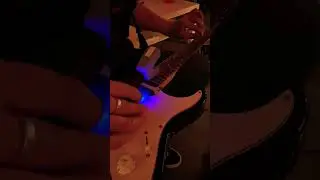 How two e-bows sound together on a guitar 😳🤯 #shorts