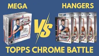 Topps Chrome NBA 2025-26 Mega Box vs 4 Hangers. Which Is Better Value? 