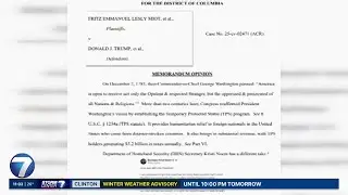 Judge blocks Trump admin from ending protections for Haitians | WHIO-TV