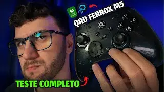 Controle QRD FERROX M5 vale a pena pra jogar em CLOUD GAMING? Teste completo!