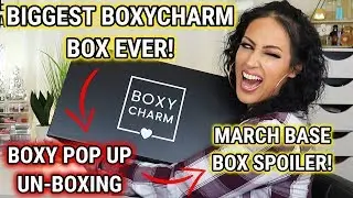 Boxy POP UP Product Unboxing | New Boxycharm March Spoilers