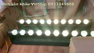 Hướng dẫn cài đặt lập trình đèn Katana bằng bàn DMX512