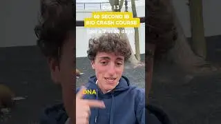 60 second IB Bio Crash Course #IBLife #IBStudent #IBBiology  #IBMemes #ibdp