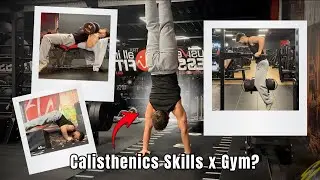 I combine chest and skills training | Calisthenics x Gym #2