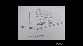 Drawing of a Building (Step by Step) @geetakwatra699