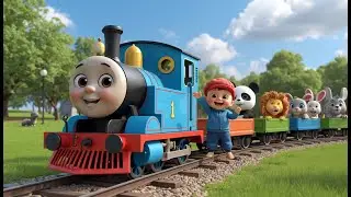 Train Choo Choo Song 🚂 | Fun Kids Train Song & Nursery Rhyme