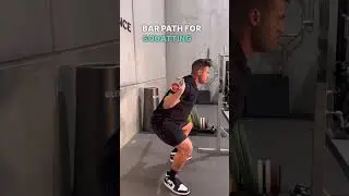 Your perfect barbell squat bar path