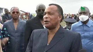 Denis Sassou NGuesso visite les Zones agricoles protégées de ZAP,  d'Etsouali et de Ngo Koura