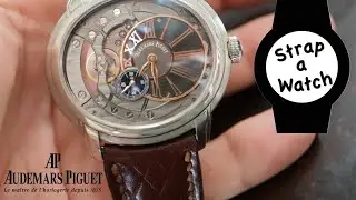 AP Audemars Piguet Watch on a new Handmade Shell Cordovan Strap by MichaelKnappLeather.com