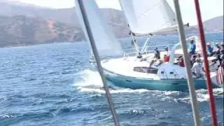 Sailing at Beneteau Rendezvous 2011 Catalina Island