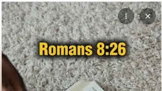 ROMANS 8:26