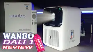 Best Budget Projector Under 13K || WANBO Dali 1 Projector Review @TechiebeezIndia