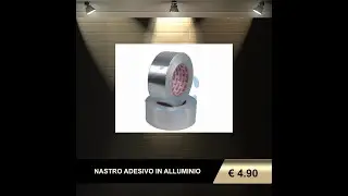 NASTRO ADESIVO IN ALLUMINIO
