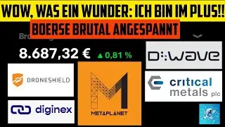 +0,81% 🤩 Metaplanet / Diginex / Critical Metals / D-Wave Quantum / DroneShield / Evaxion Biotech 