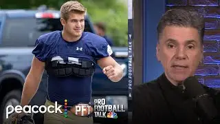 Analyzing Michael Mayer vs. Dalton Kincaid for top TE in NFL draft | Pro Football Talk | NFL on NBC