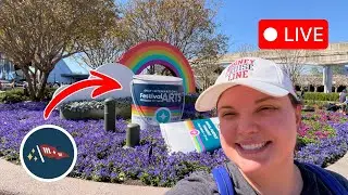 LIVE from EPCOT Festival of the Arts | Exploring Food, Art & Entertainment Together
