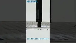 MINOVA Rivet Tool.(Rivet Removal Drill Bit) #rivet  #relaxing #minovatool
