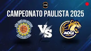 MRMOO S&Atilde;O JOS&Eacute; X MOGI BASQUETE - AO VIVO COM IMAGENS | CAMPEONATO PAULISTA 2025